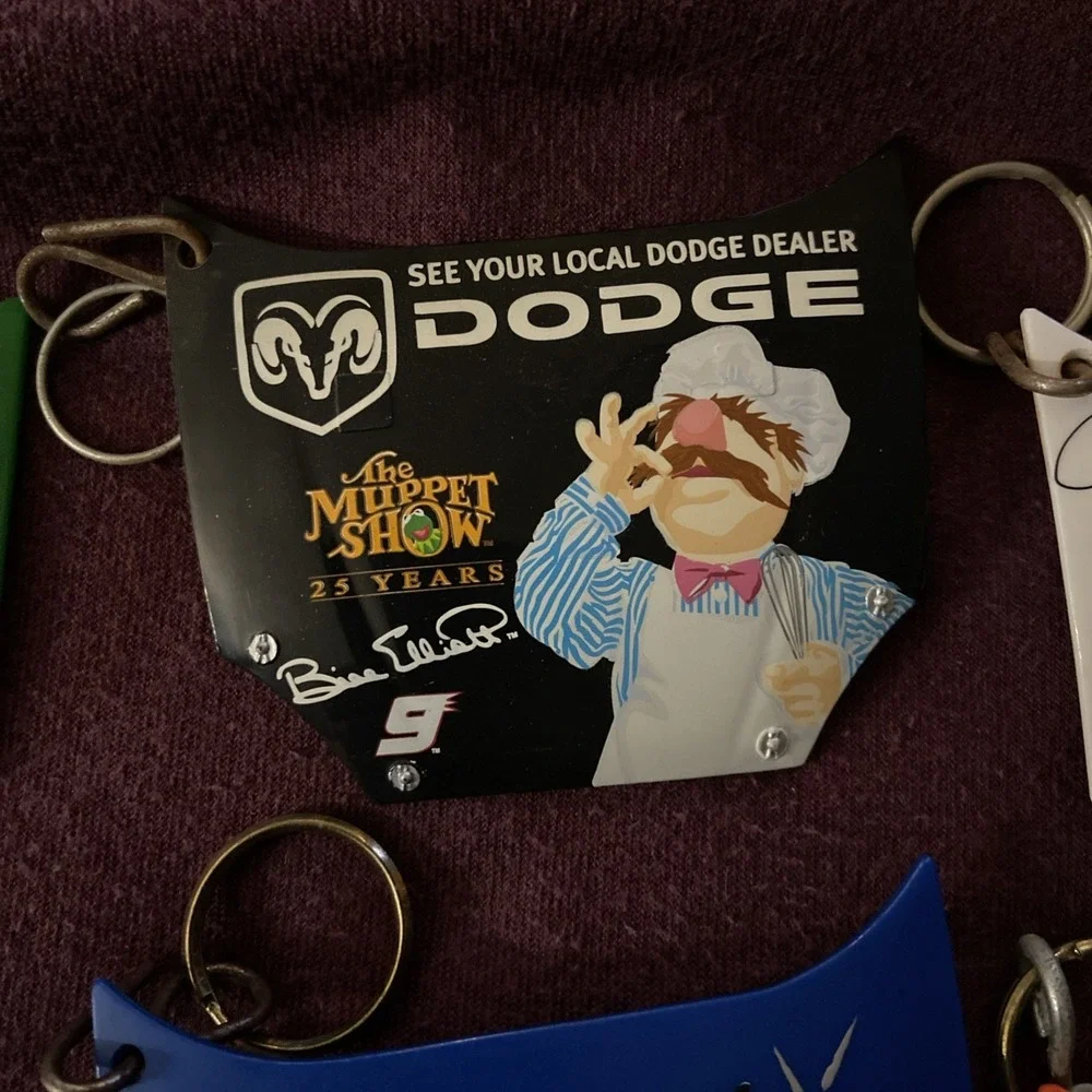 Winner's Circle Muppet Show Diecast Car & Hood Peanuts DuPont Dodge MBNA Dodge